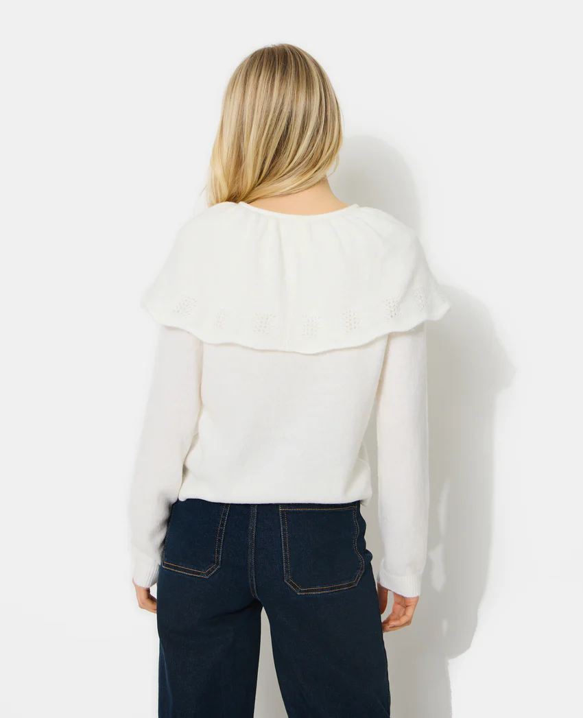 Pimkie Gilet avec cape en maille ajourée