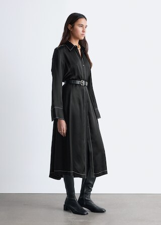& Other Stories SHIRT MIDI DRESS