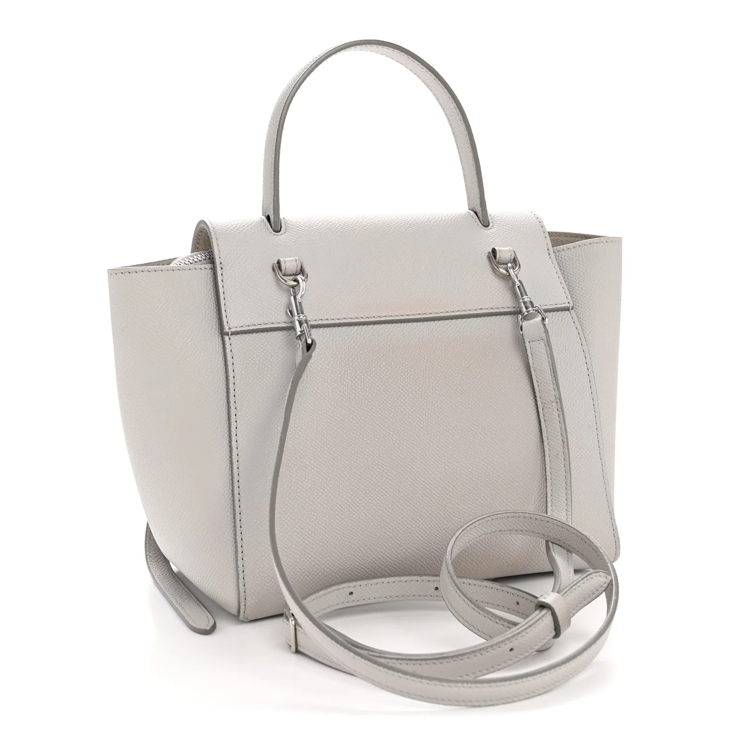 Grained Calfskin Nano Belt Bag Mineral - Top Club