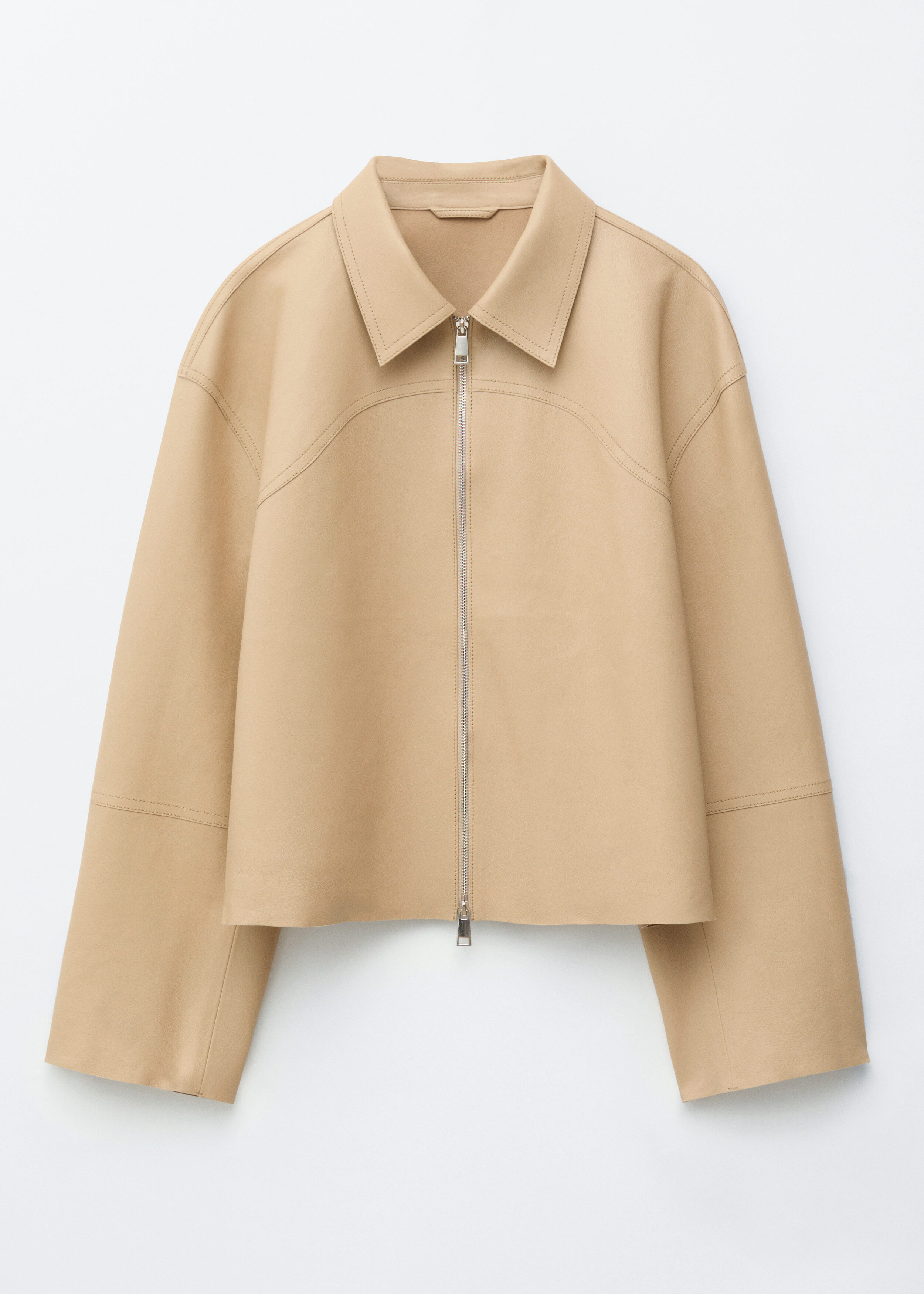 & Other Stories RELAXED LEATHER JACKET