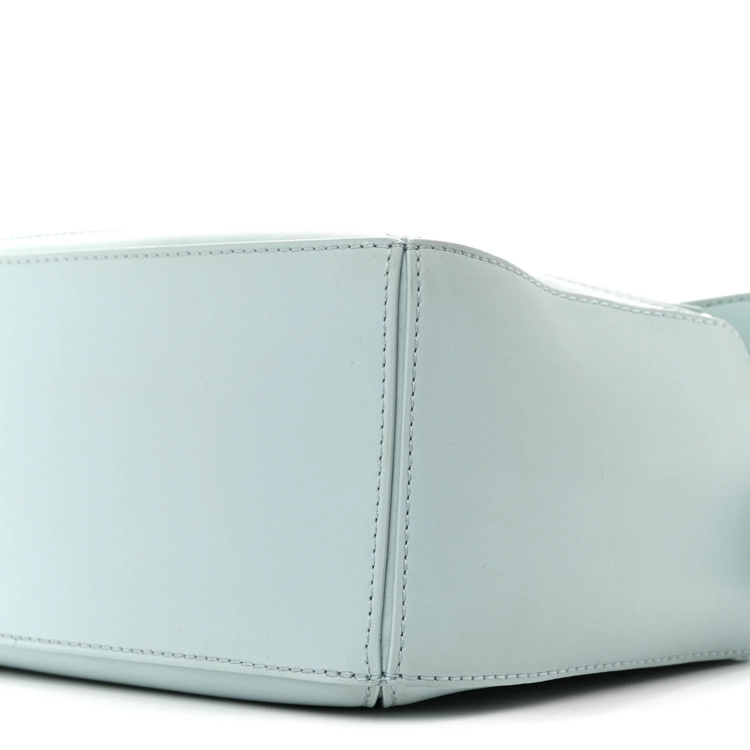 Grained Calfskin Small Puzzle Bag Aquamarine - Top Club