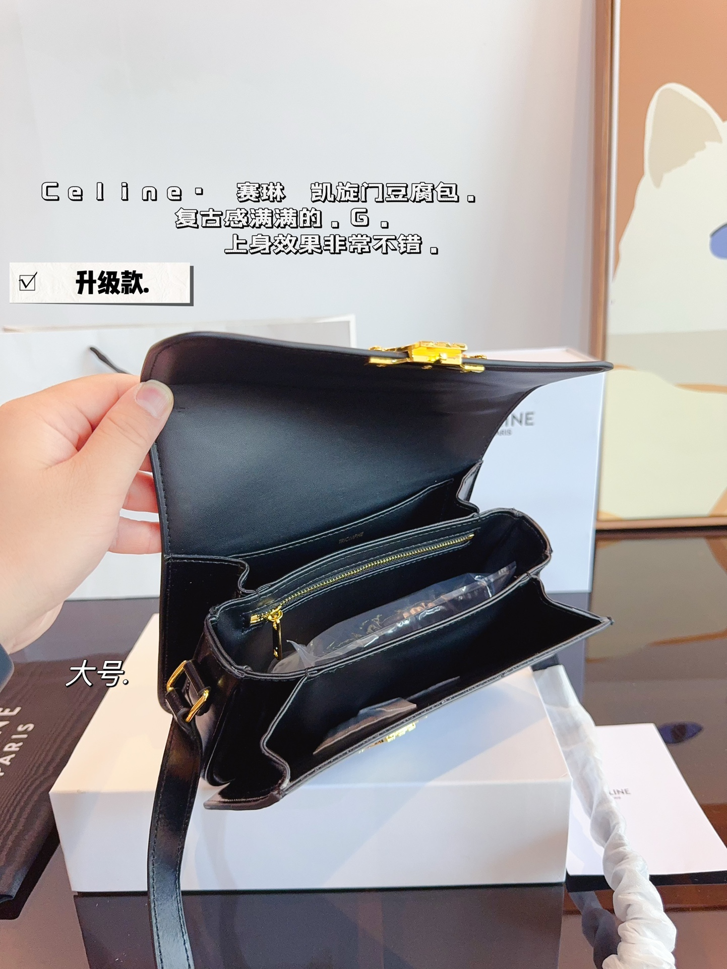 Ce box new arrival bag medium size: 23*14*16cm - Top Club