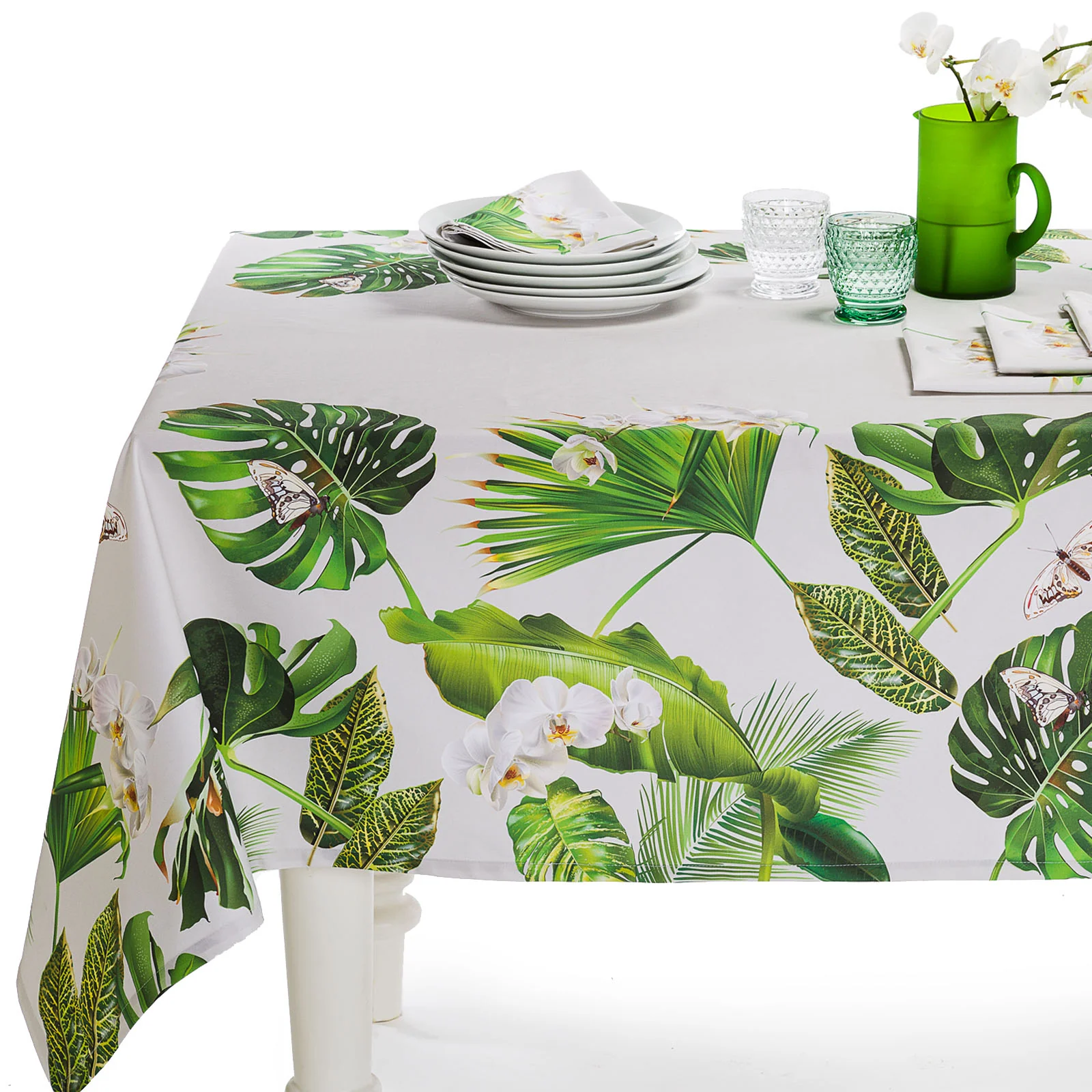 Tovaglia In Cotone Eden Cm. 150X180 Unica Caleffi