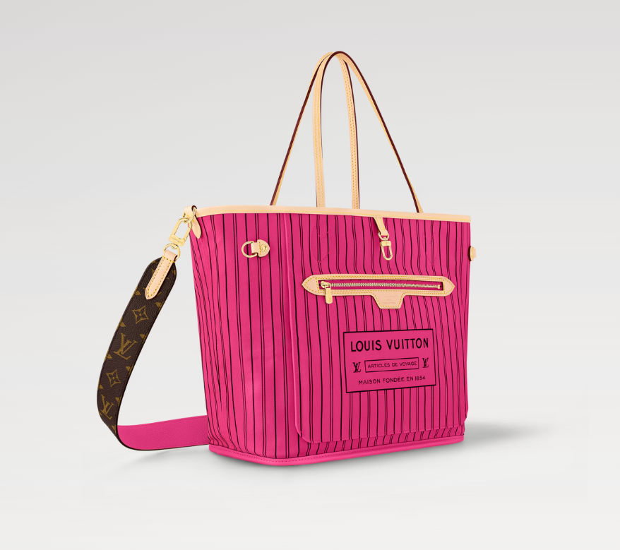 Louis Neverfull Bandouli??re Inside Out MM bag size: 31*28 * 14 cm - Top Club