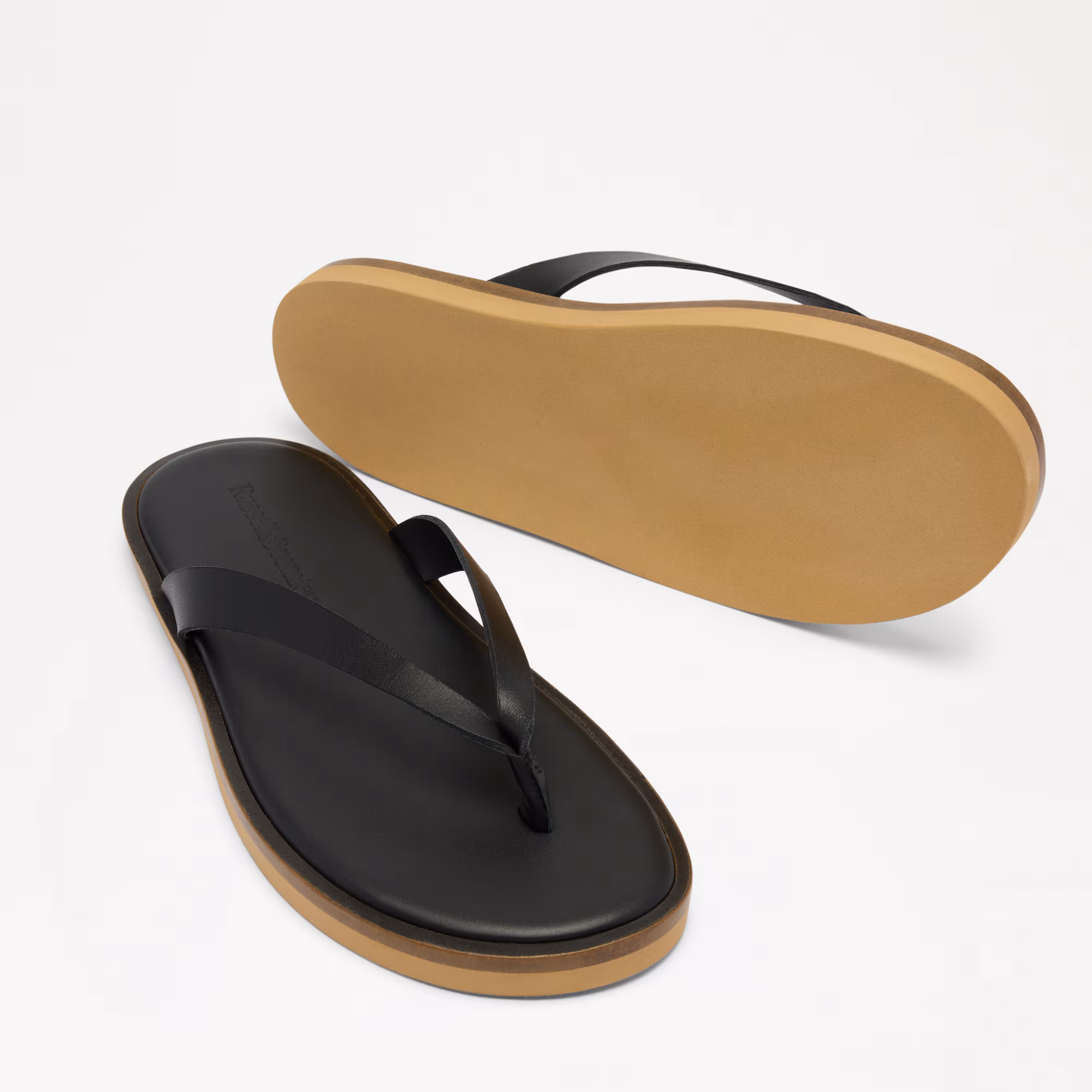 HayleThin Leather Flip Flop