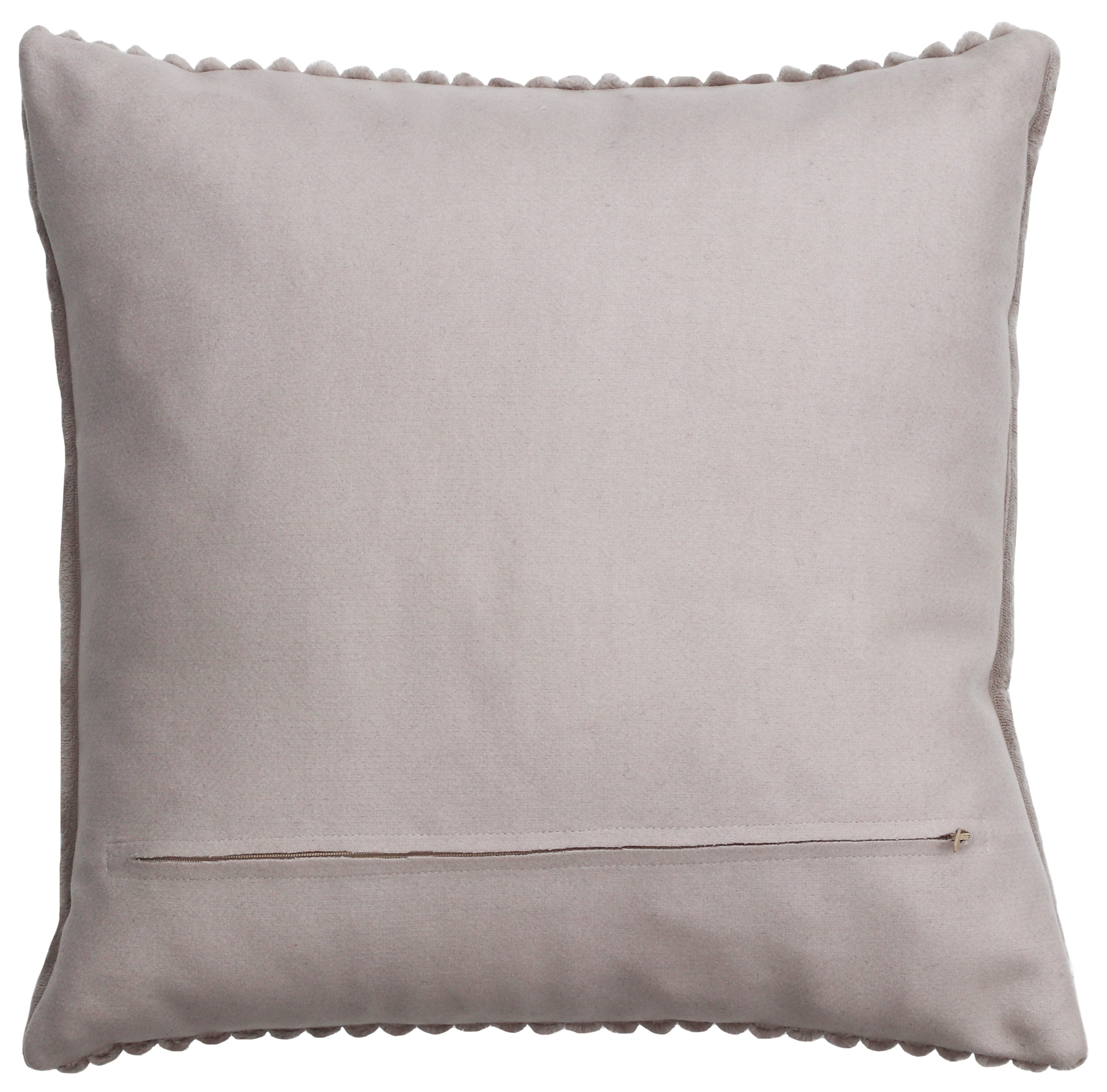 kussen grof rib zand 47x47cm