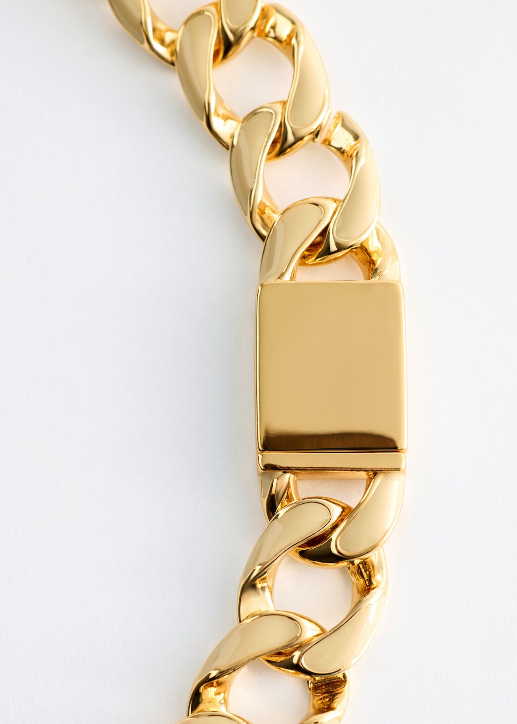 & Other Stories CHUNKY CURB-CHAIN NECKLACE