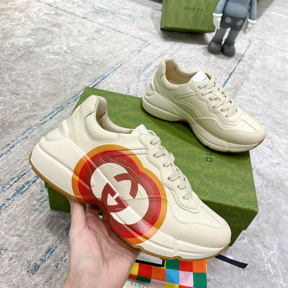 Gucci Heart Chunky Rhyton Sneaker - Top Club