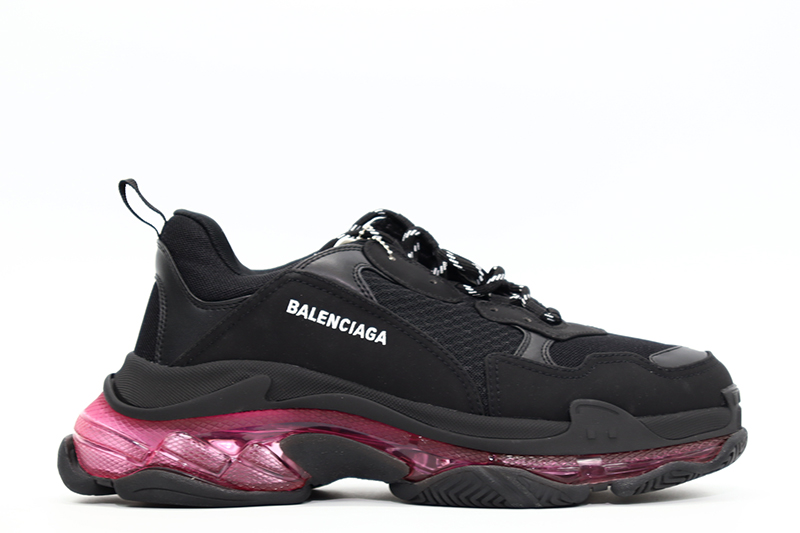 Balenciaga Triple S   Black purple Replica - Sneaker Replica Workshop