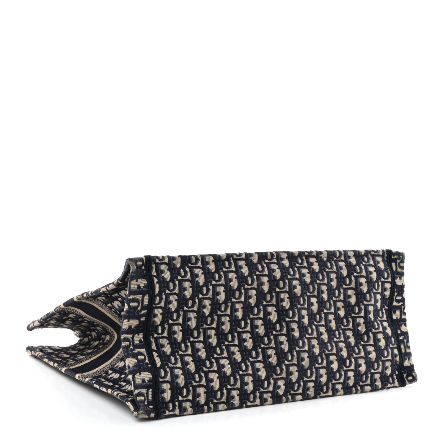 Oblique Large Book Tote Blue Multicolor - Top Club