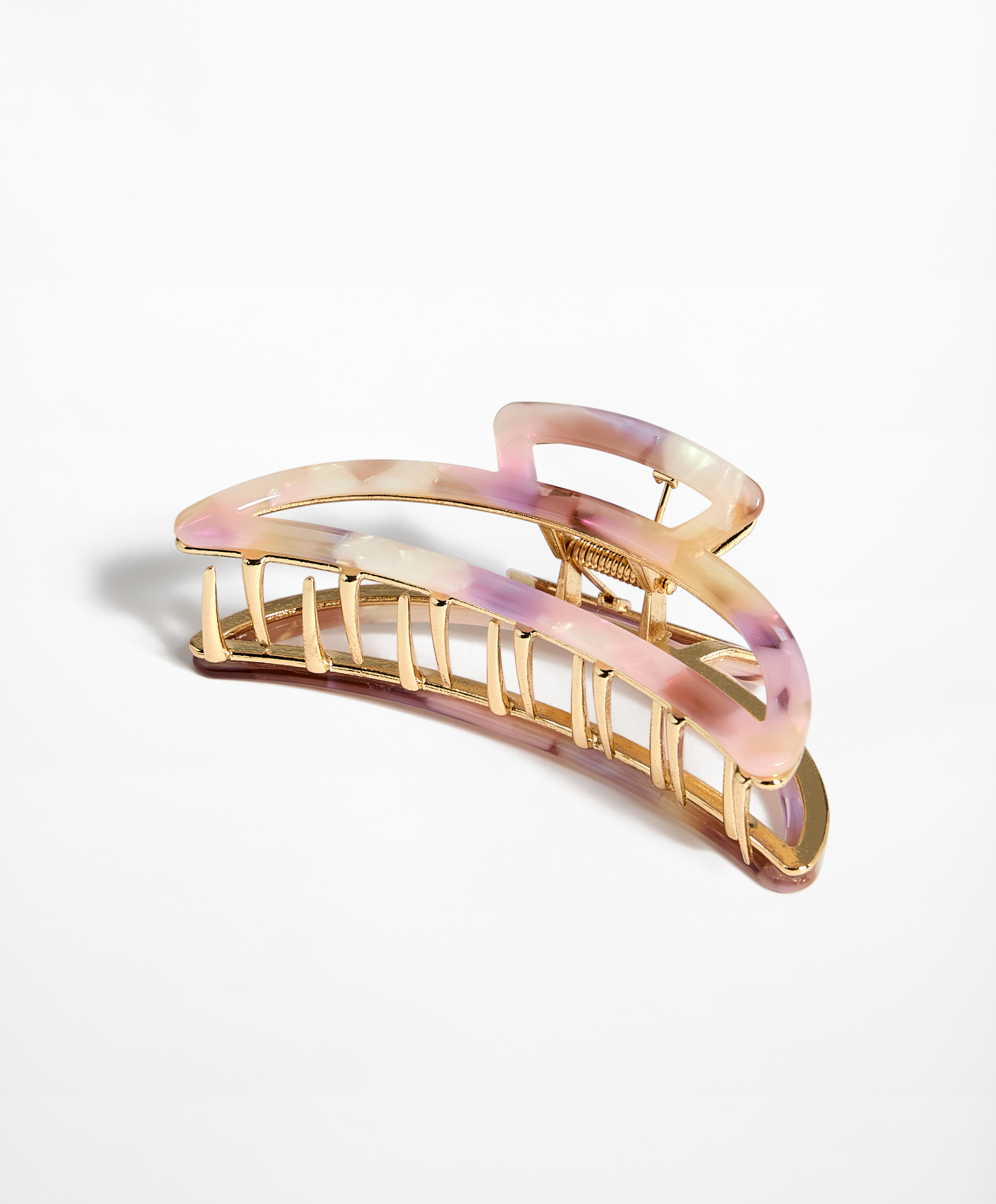 OYSHO Large metallic hair clip
