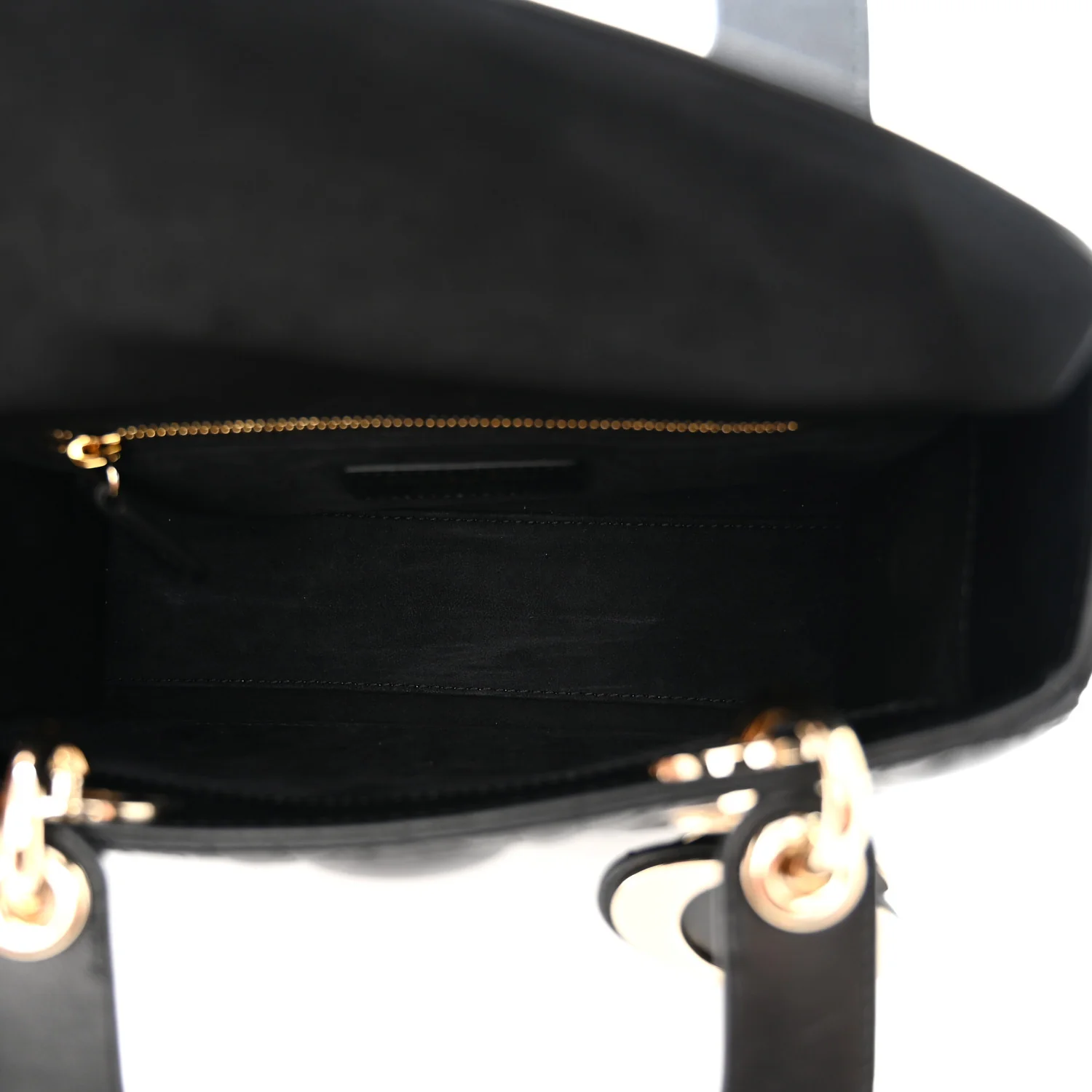 Lambskin Cannage Small My ABCDior Lady Dior Black - Top Club