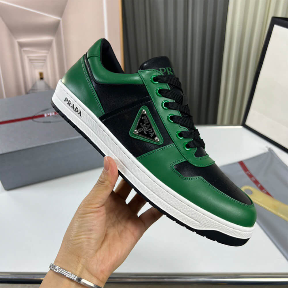Prada Downtown nappa leather sneakers - Top Club