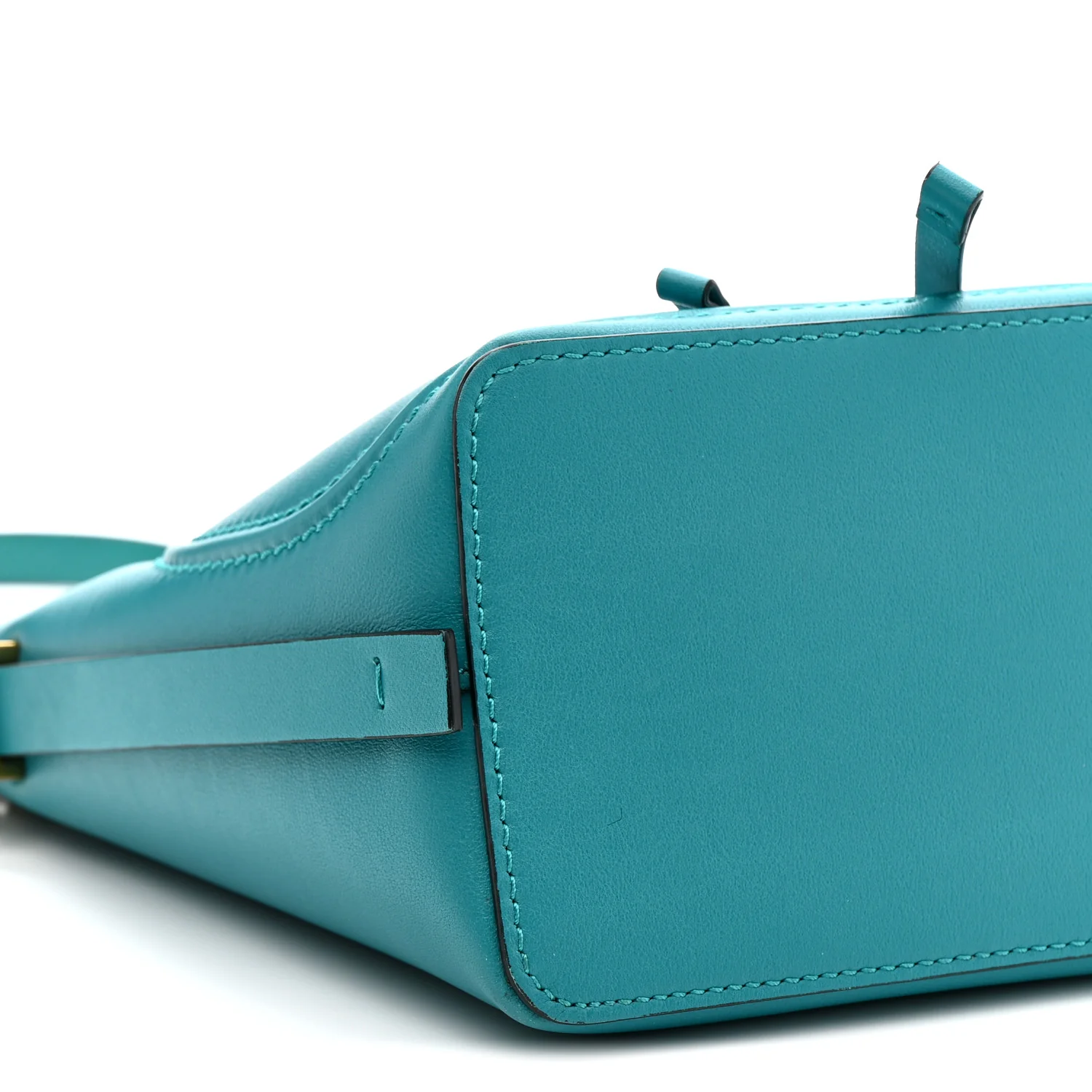 Calfskin Vlogo Bucket Bag Blue - Top Club