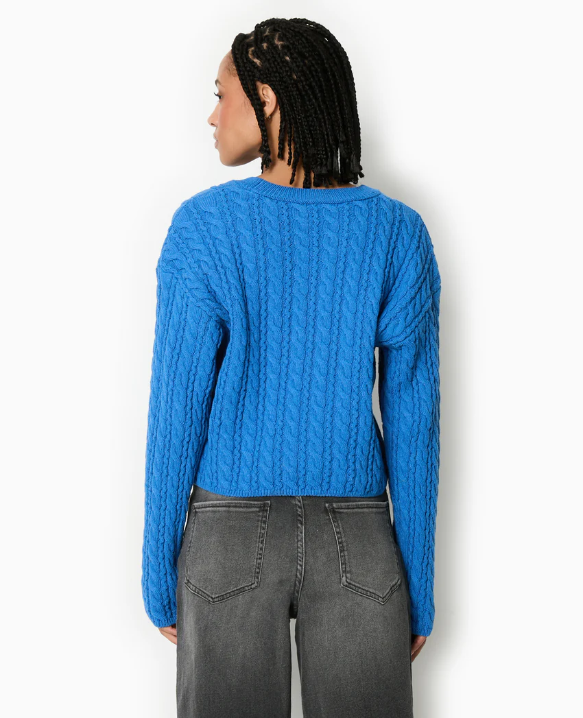 Pimkie Pull en maille torsadée