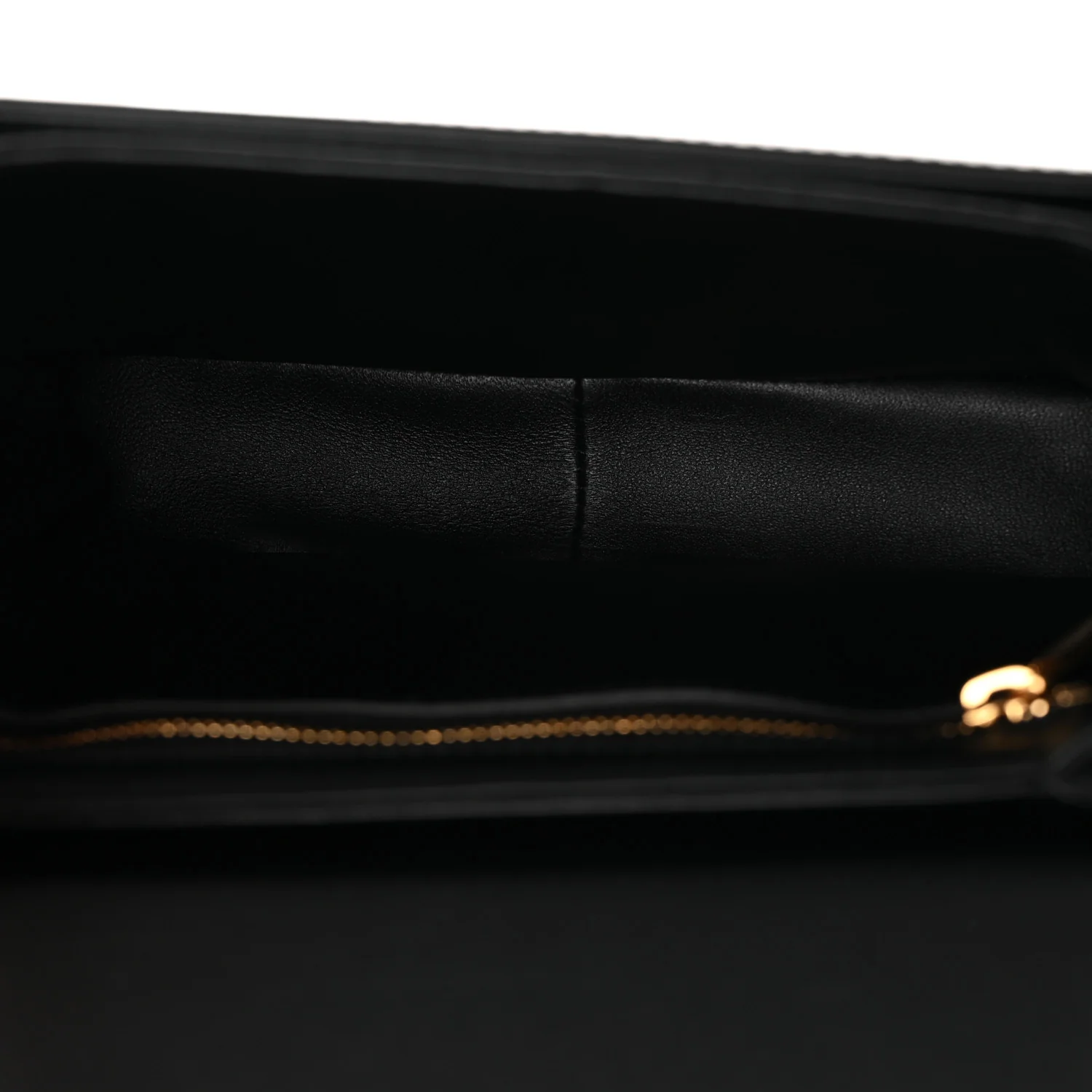 Shiny Calfskin Teen Triomphe Black - Top Club