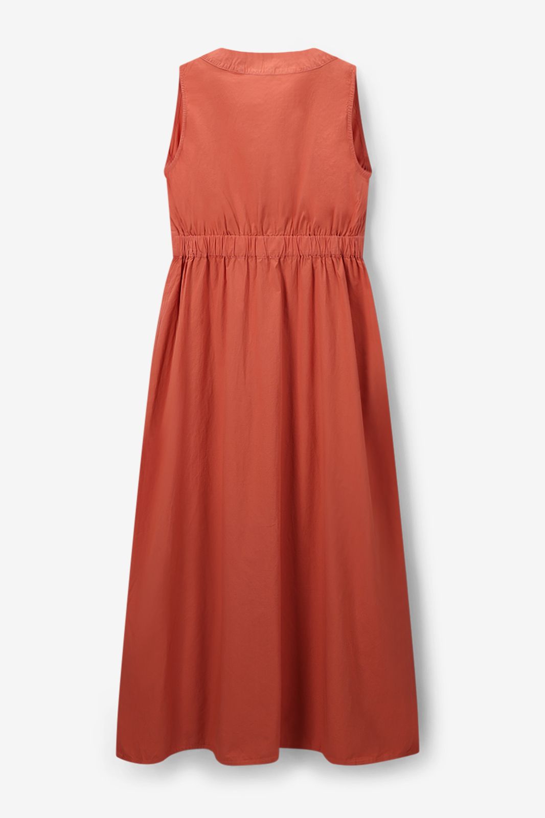 Oranje maxi jurk