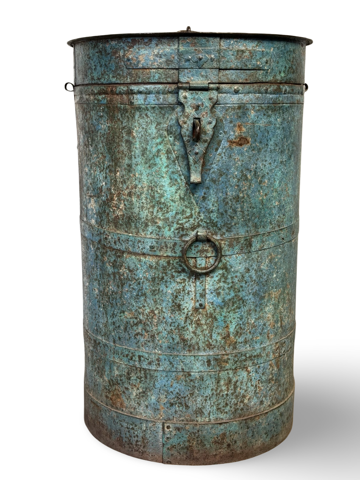 Ton blauw ijzer unieke