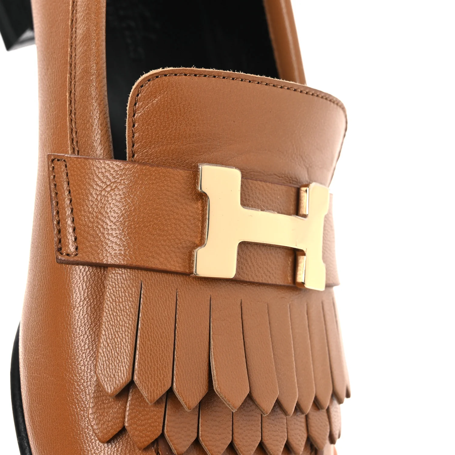 Goatskin Womens Royal Loafers 36 Naturel - Top Club