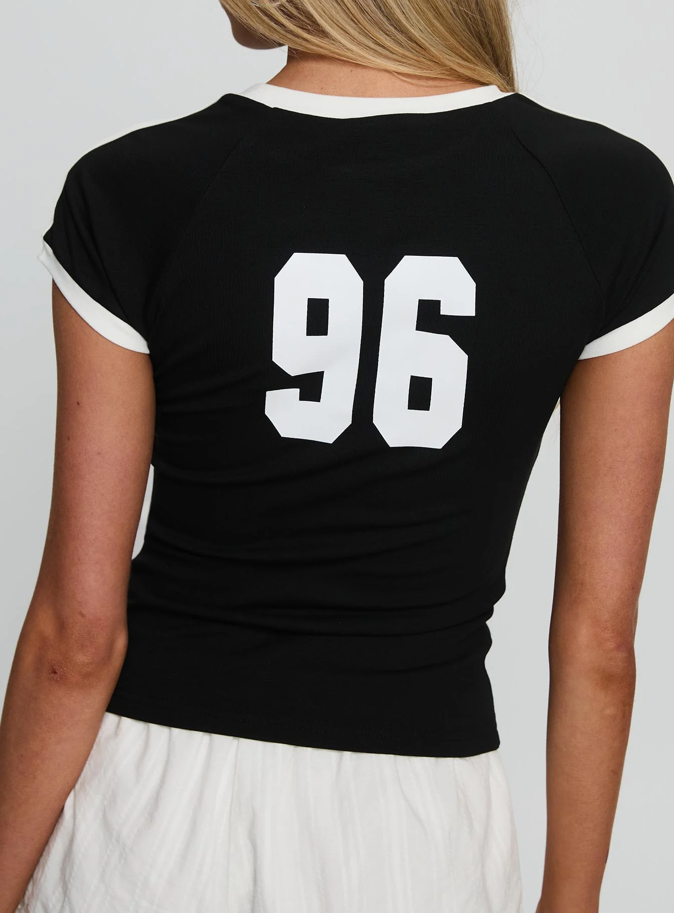 Good Guy Graphic Top Black