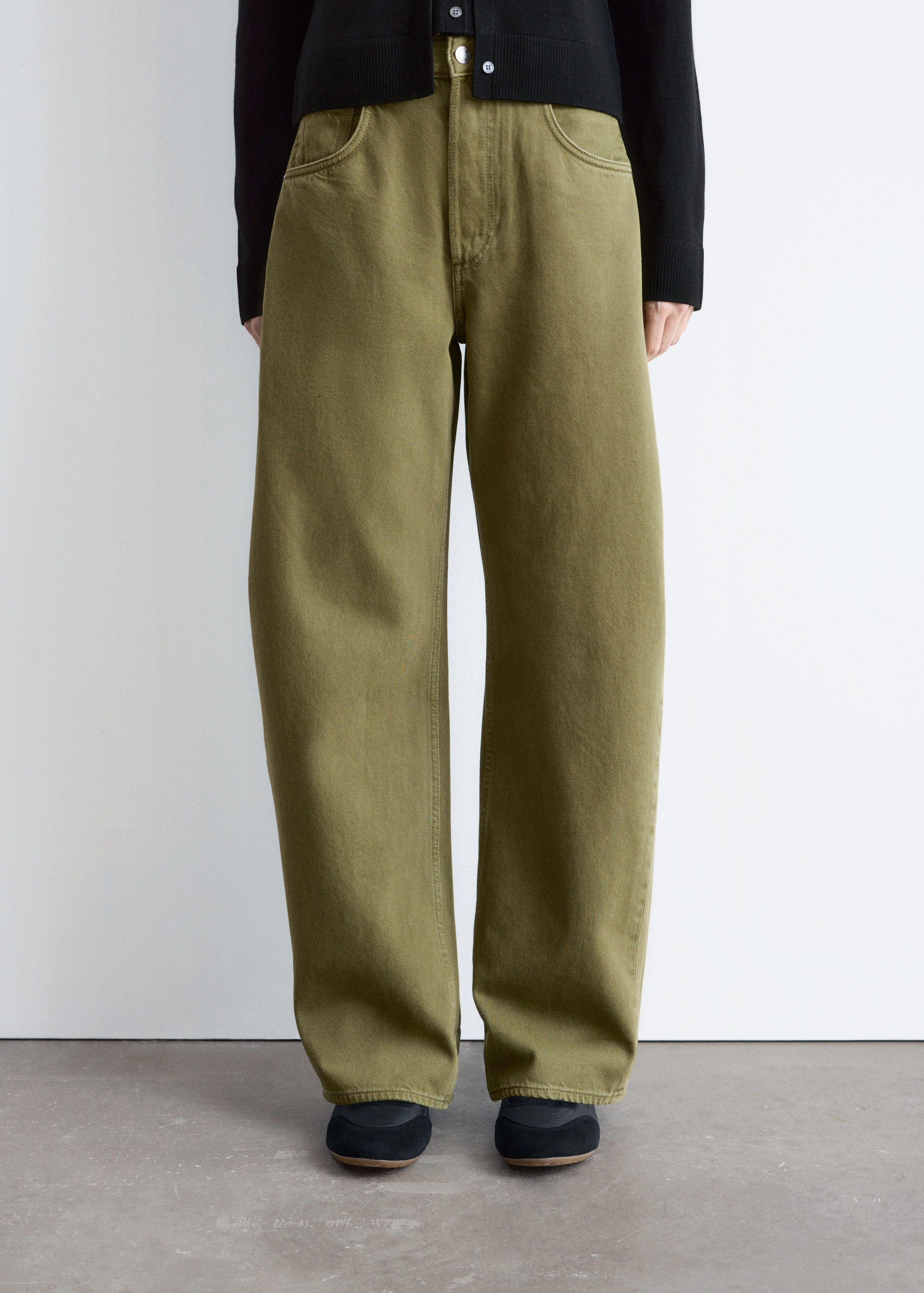 & Other Stories BARREL-LEG JEANS