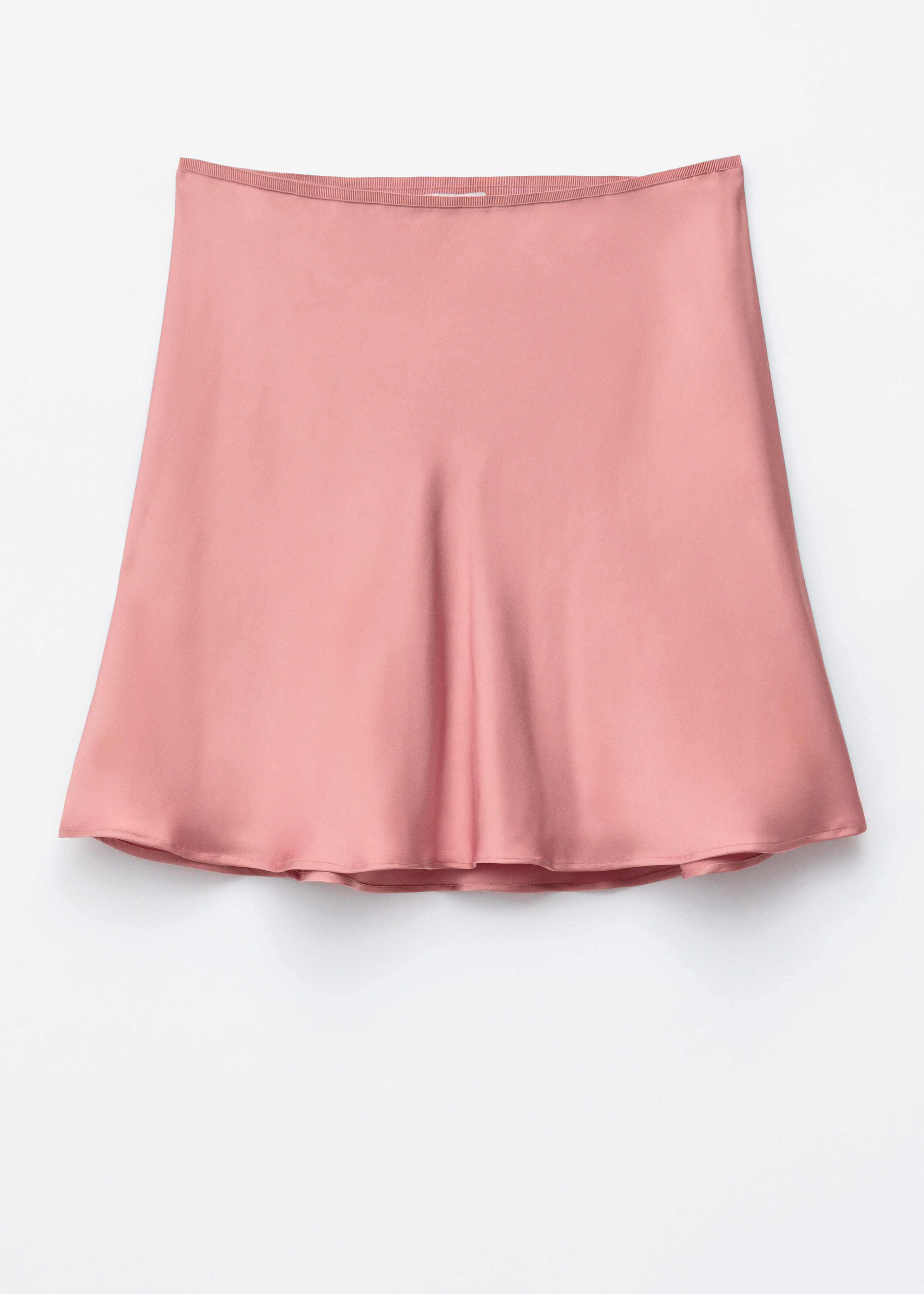 & Other Stories BIAS-CUT VISCOSE MINI SKIRT