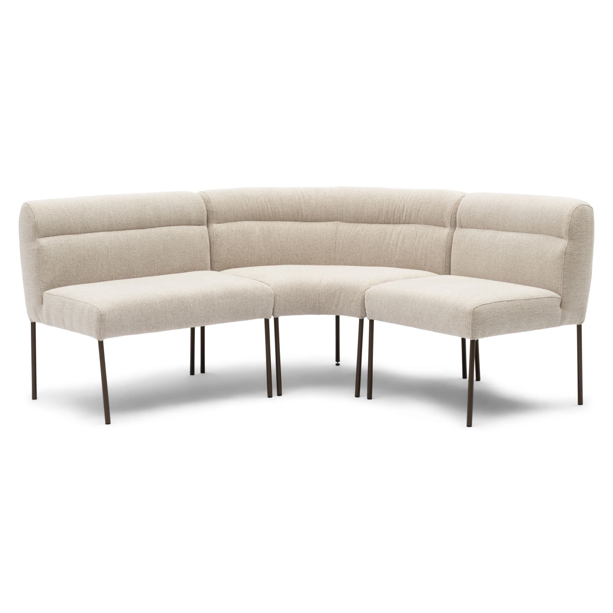 Eetkamerbank Mia sneak beige 80 cm