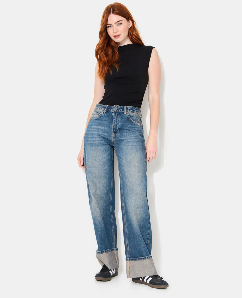 Pimkie Jean straight avec revers