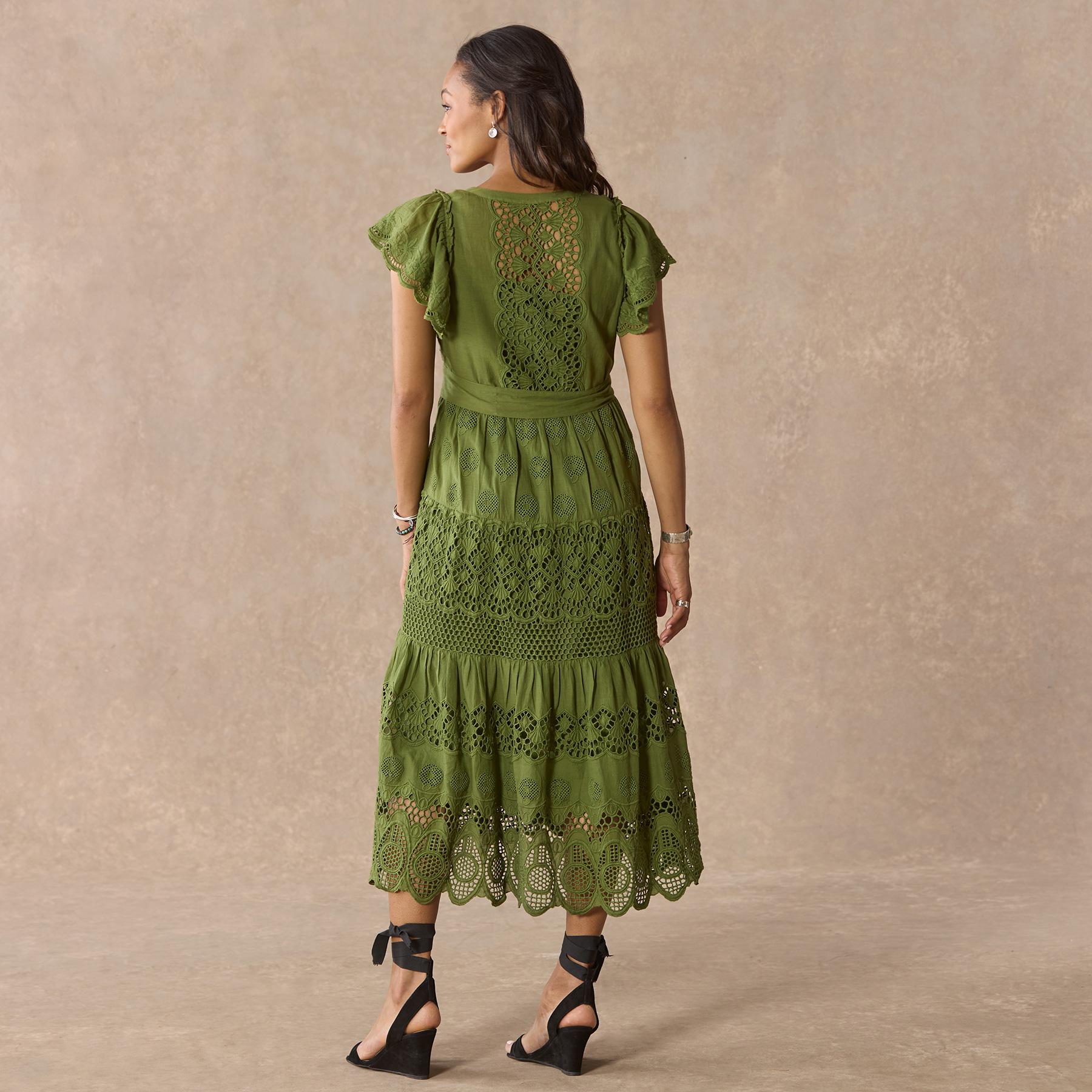 Talara Eyelet Dress - Sundance Living
