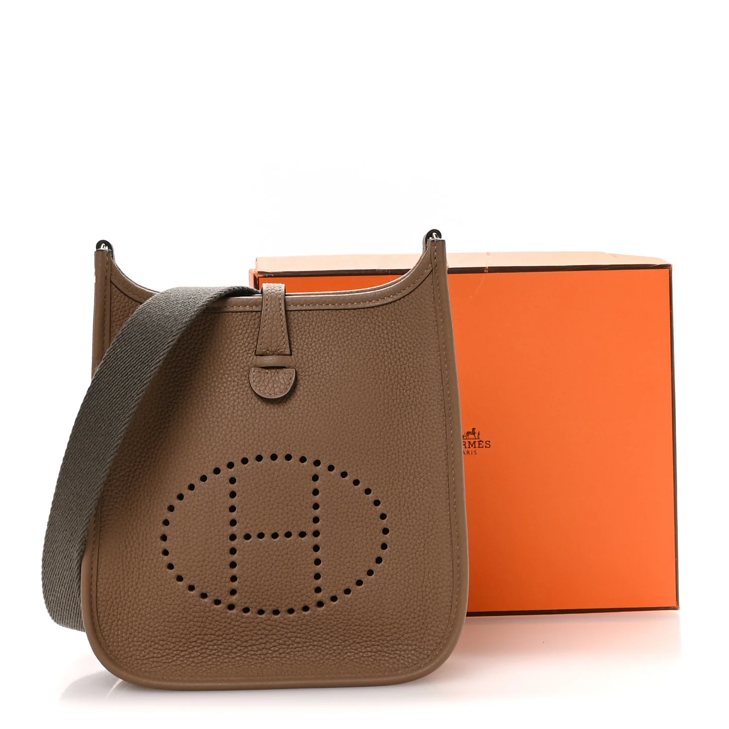 Taurillon Clemence Amazone Evelyne TPM Beige De Weimar Gris Etain - Top Club