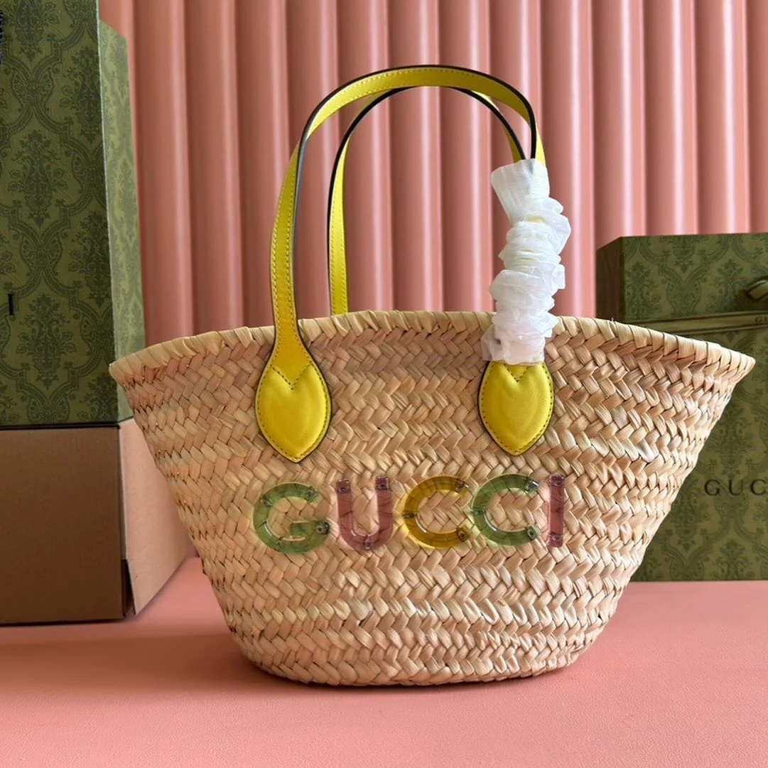 SAINT LAURENT Summer Woven Bag - Top Club