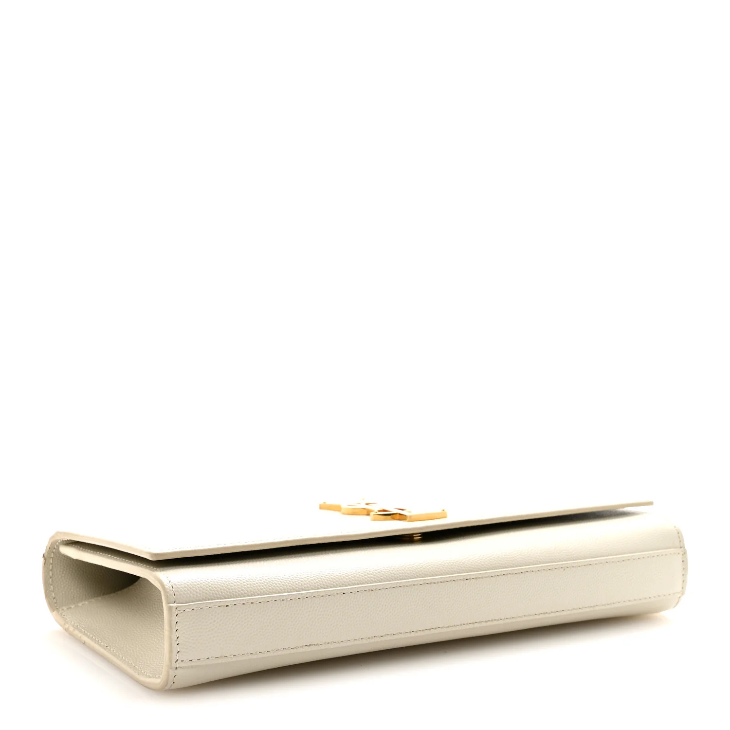 Grain De Poudre Classic Monogram Cassandre Clutch Crema Soft - Top Club
