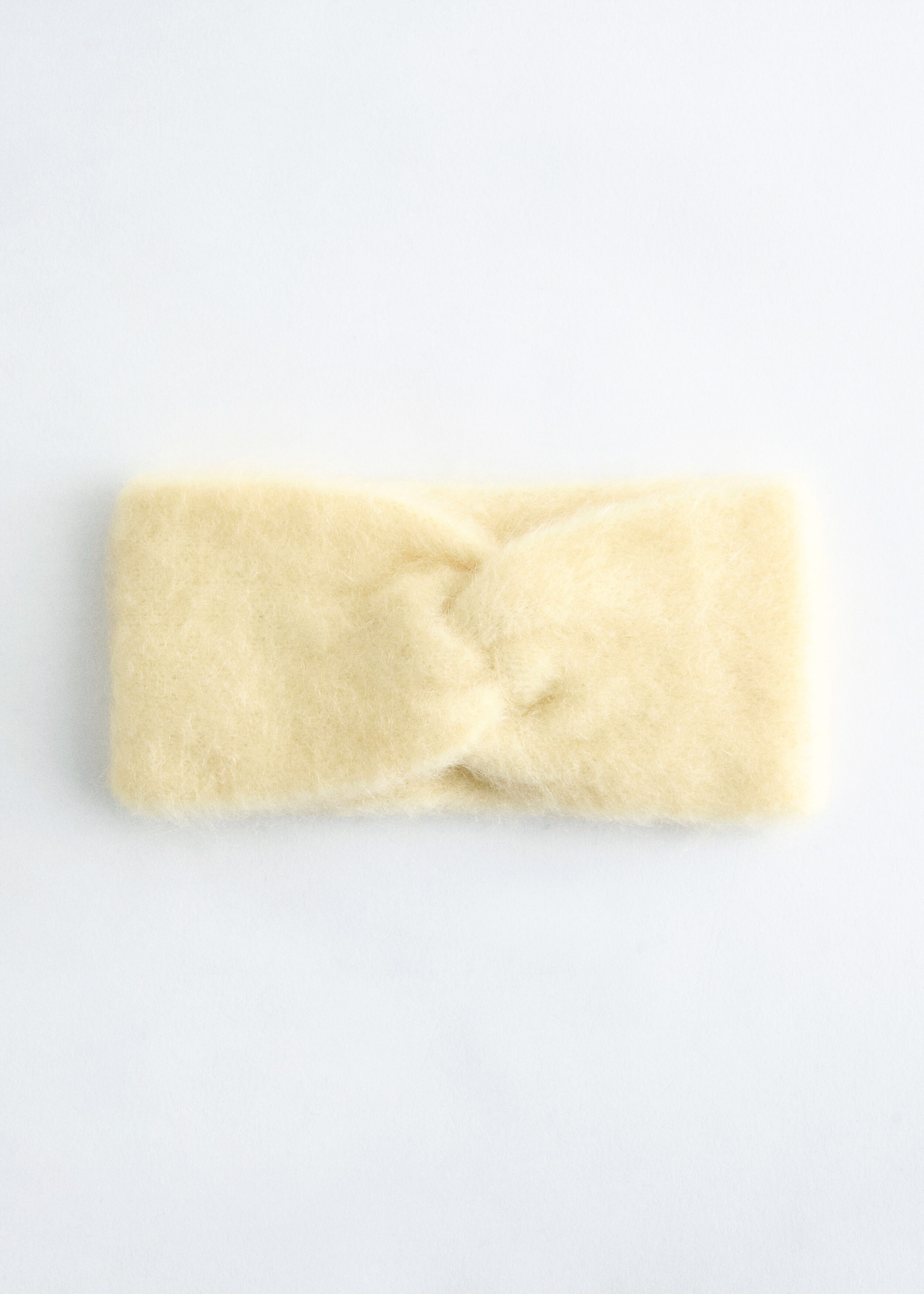 & Other Stories MOHAIR-BLEND TWIST-FRONT HEADBAND