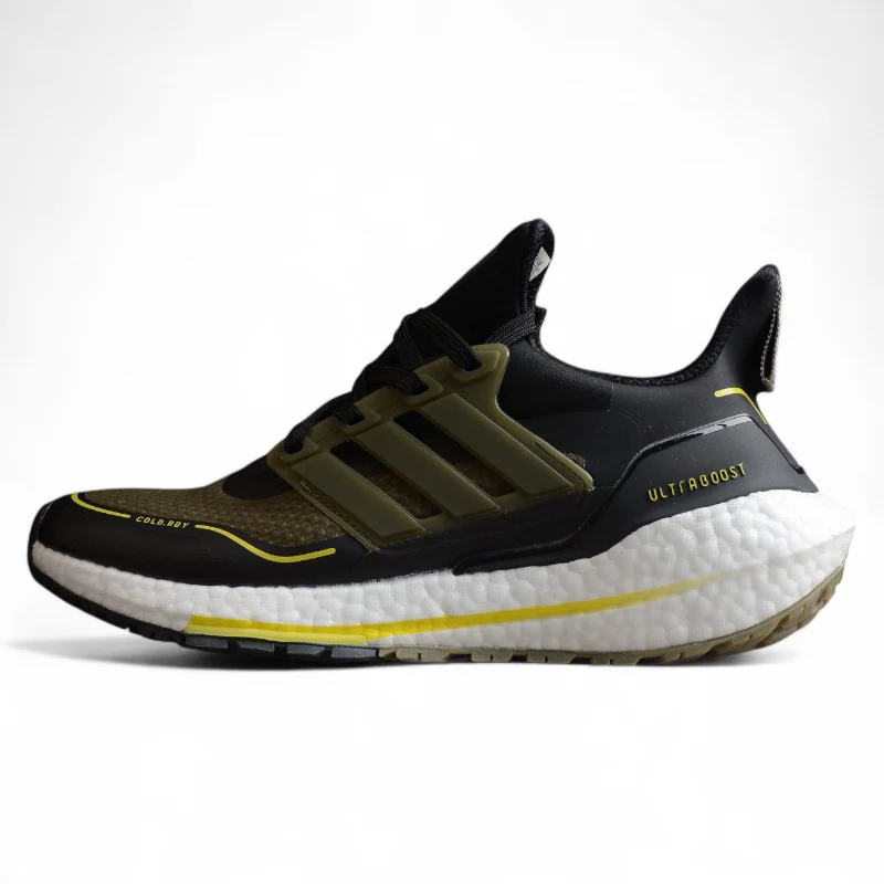 Adidas Ultraboost 21 COLD.RDY Running Shoes Black/Green - Sneaker Replica Workshop