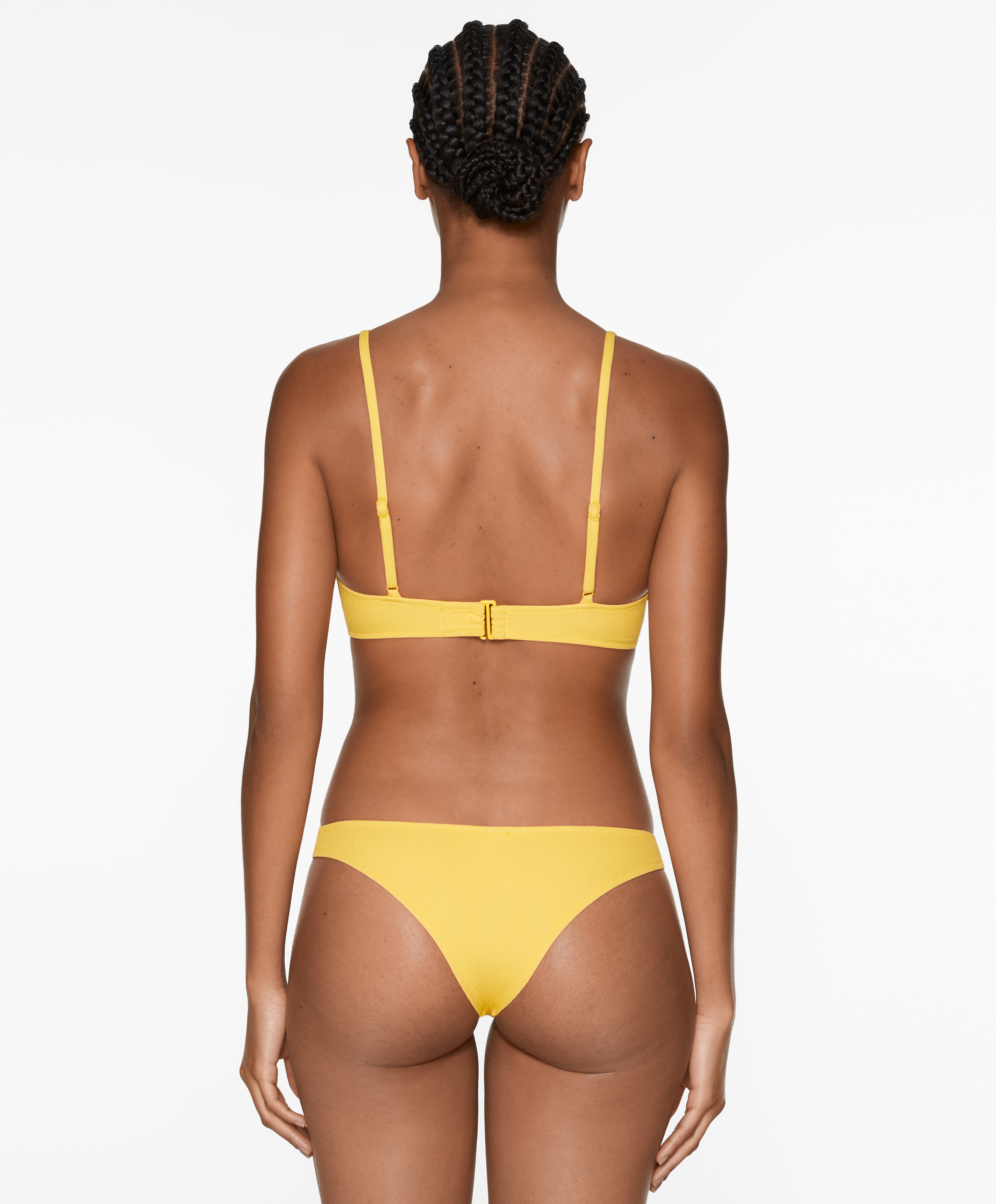 OYSHO U-cut piqué Brazilian bikini briefs