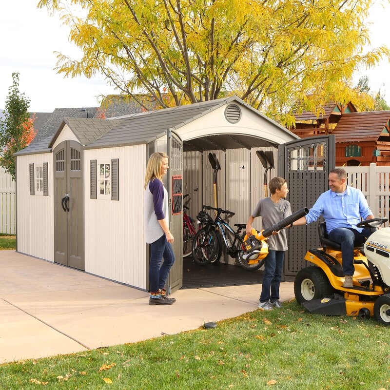 20 ft. x 8 ft. Horticultural Plastic Shed