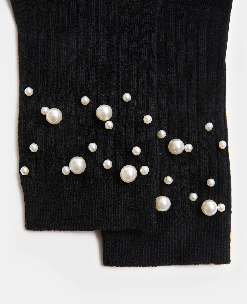 Pimkie Paire de chaussettes avec perles