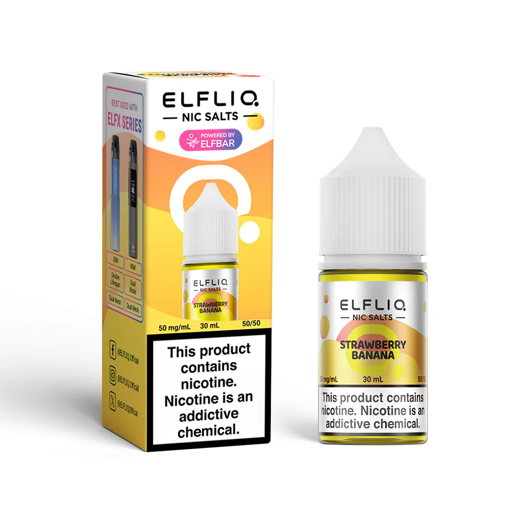 ELFLIQ e-líquidos de sais de nicotina 30ml