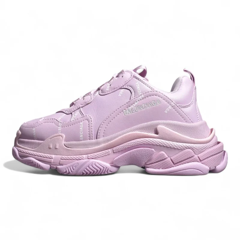 Balenciaga Triple S Allover Logo Pink - Sneaker Replica Workshop