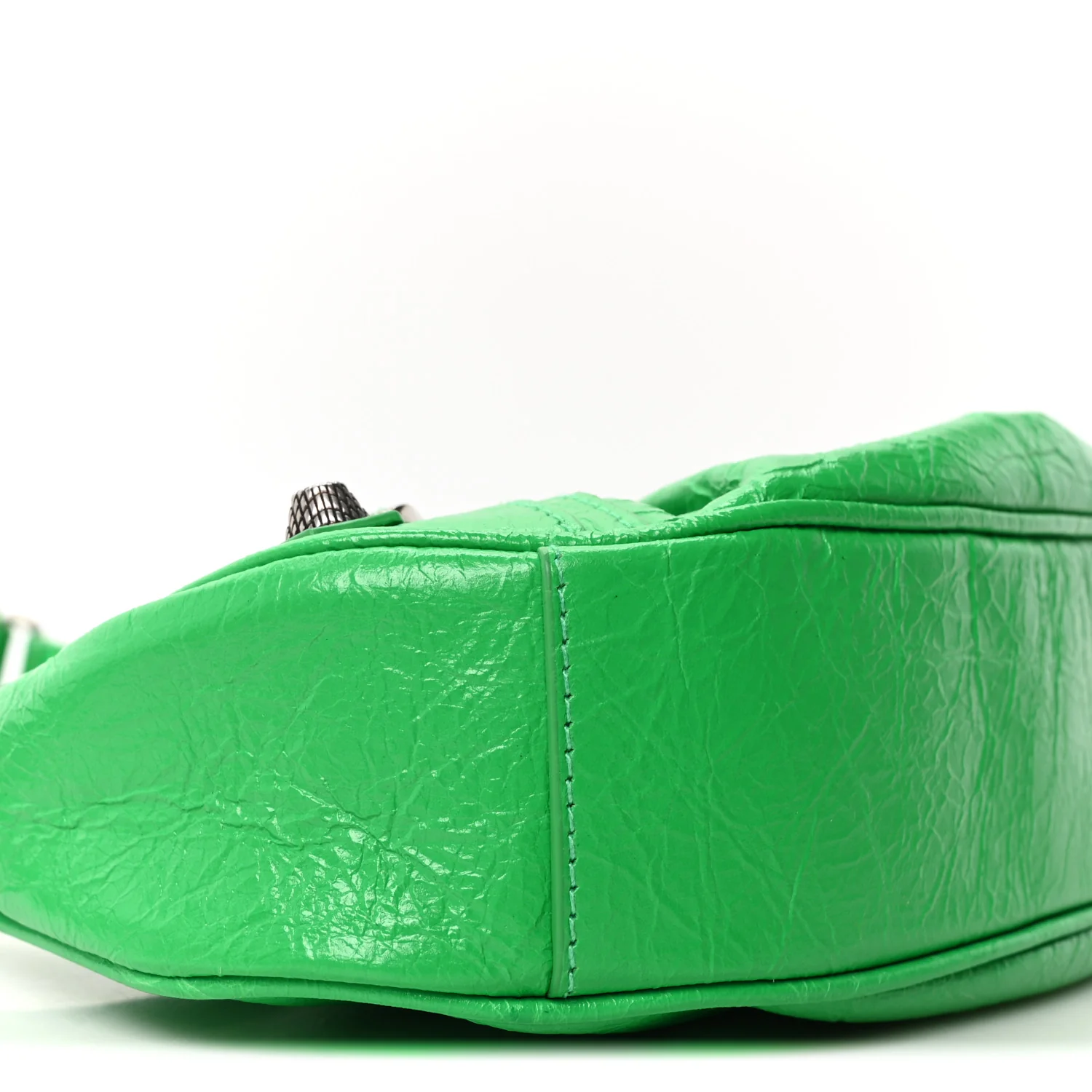 Agneau Arena Le Cagole Shoulder Bag XS Vivid Green - Top Club