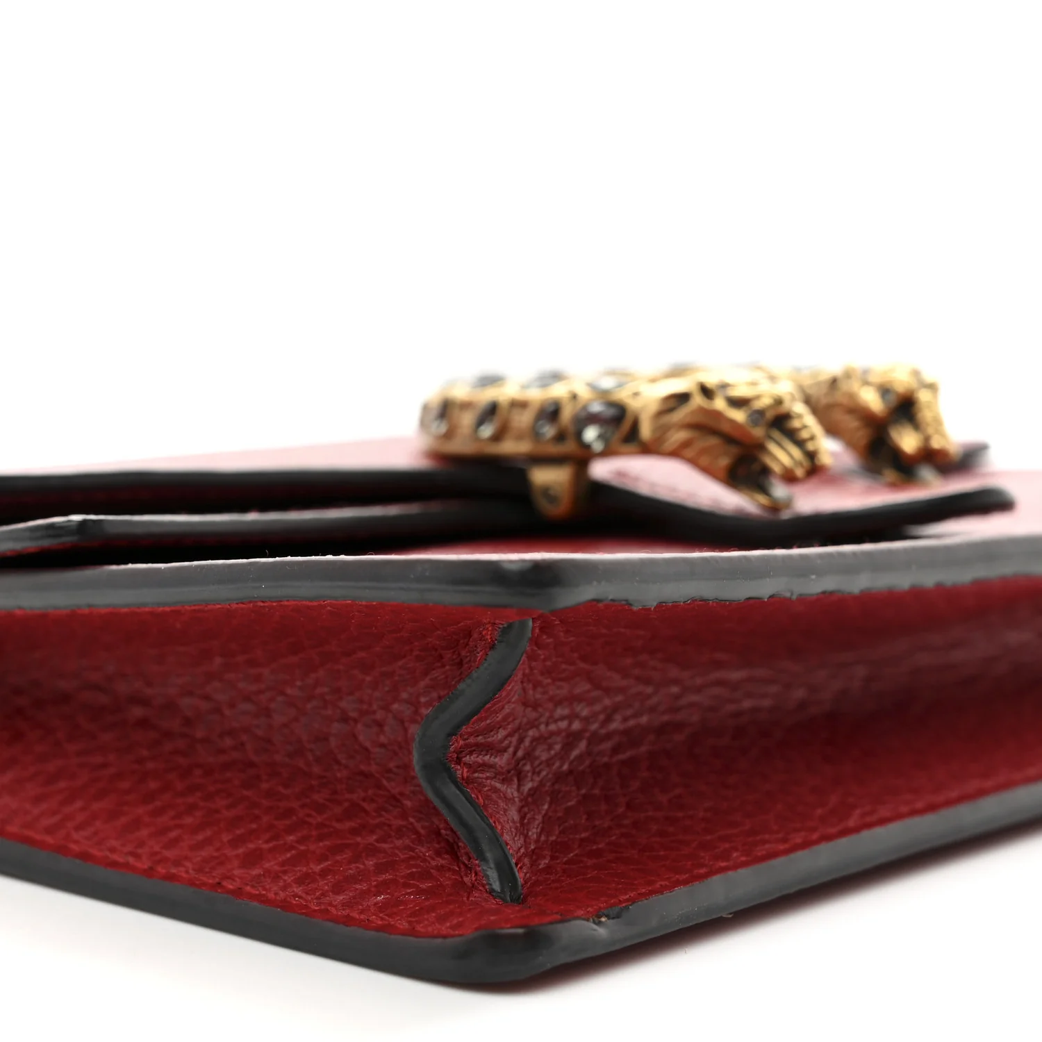 Calfskin Super Mini Dionysus Shoulder Bag Hibiscus Red - Top Club