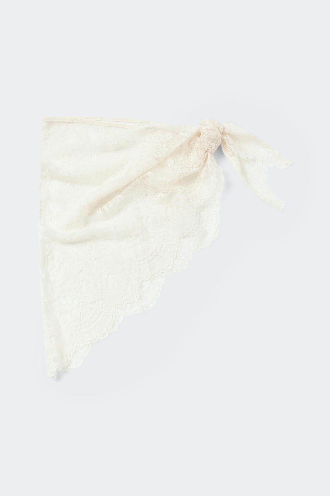 Gina Tricot lace hip scarf