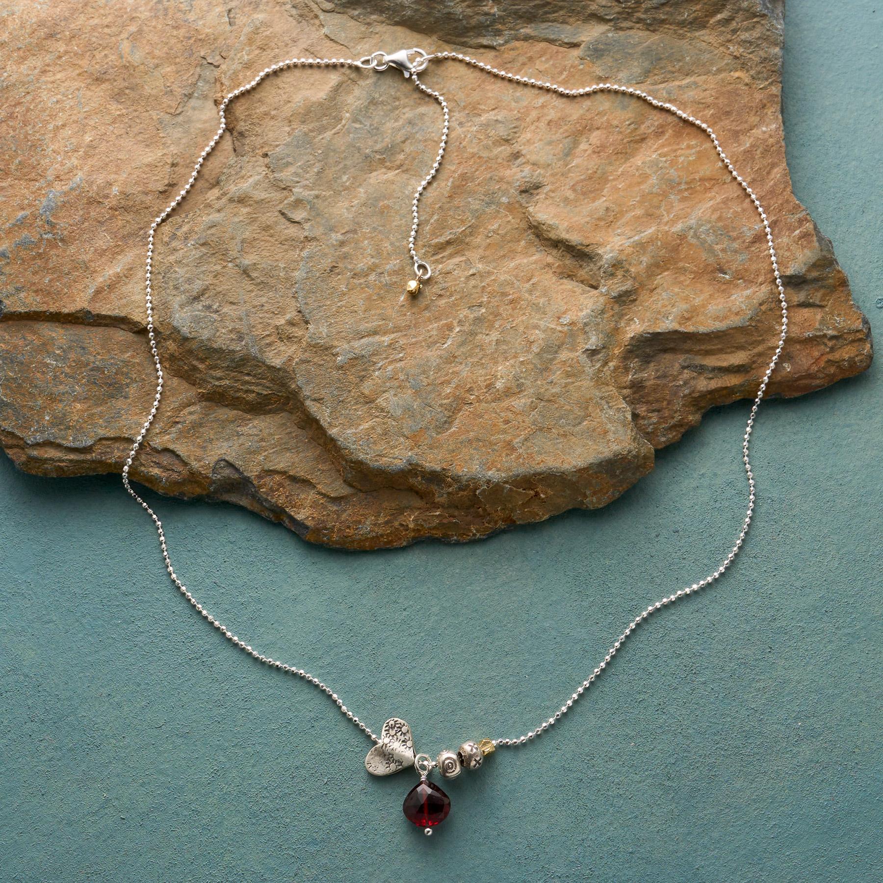 Heart Birthstone Necklace - Sundance Living
