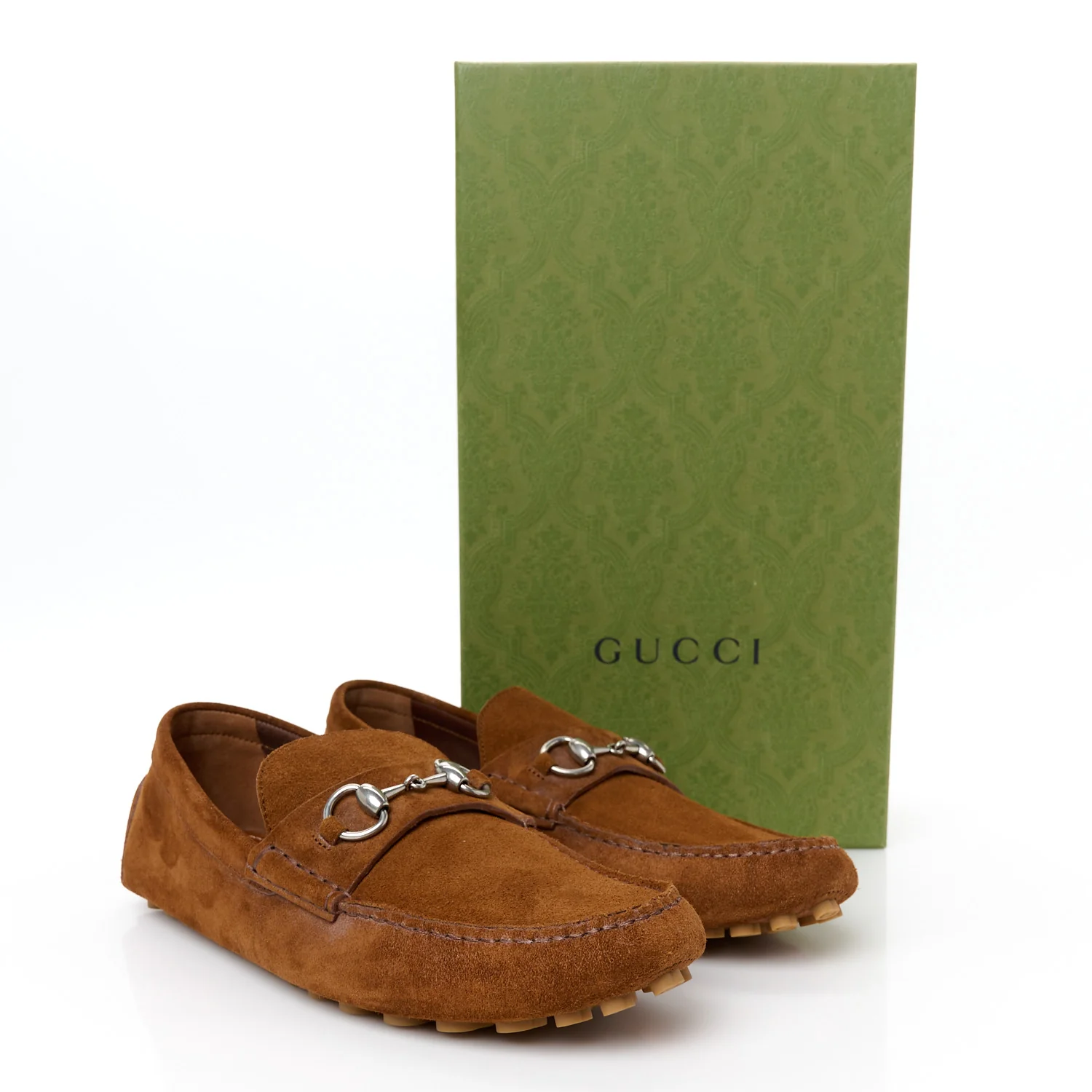 Suede Mens Horsebit Driver Loafers 9 Cuir - Top Club