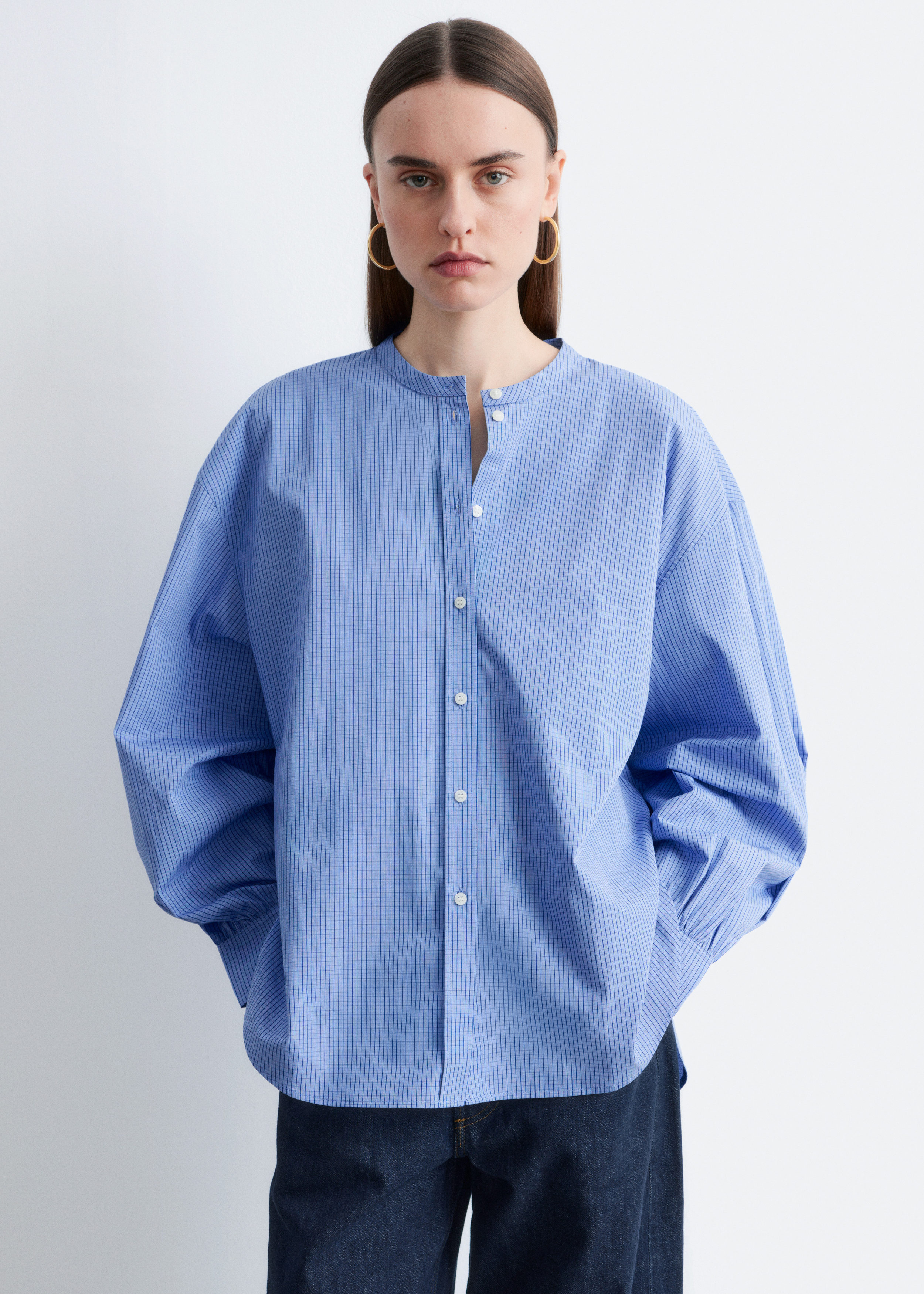 & Other Stories OVERSIZED COTTON SHIRT