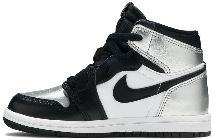 Air Jordan 1 Retro High OG TD  Silver Toe  CU0450-001 - Sneaker Replica Workshop
