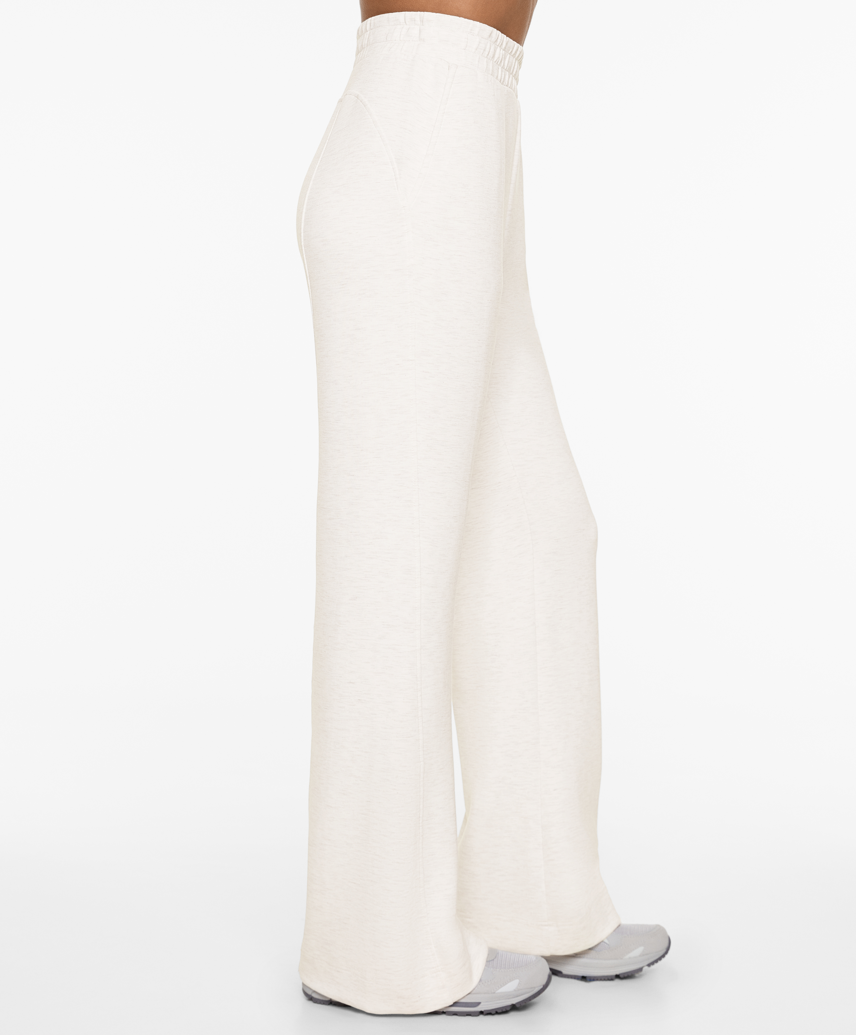 OYSHO Flare trousers with modal