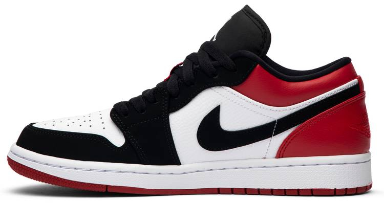 Air Jordan 1 Low  Black Toe  553558-116 - Sneaker Replica Workshop