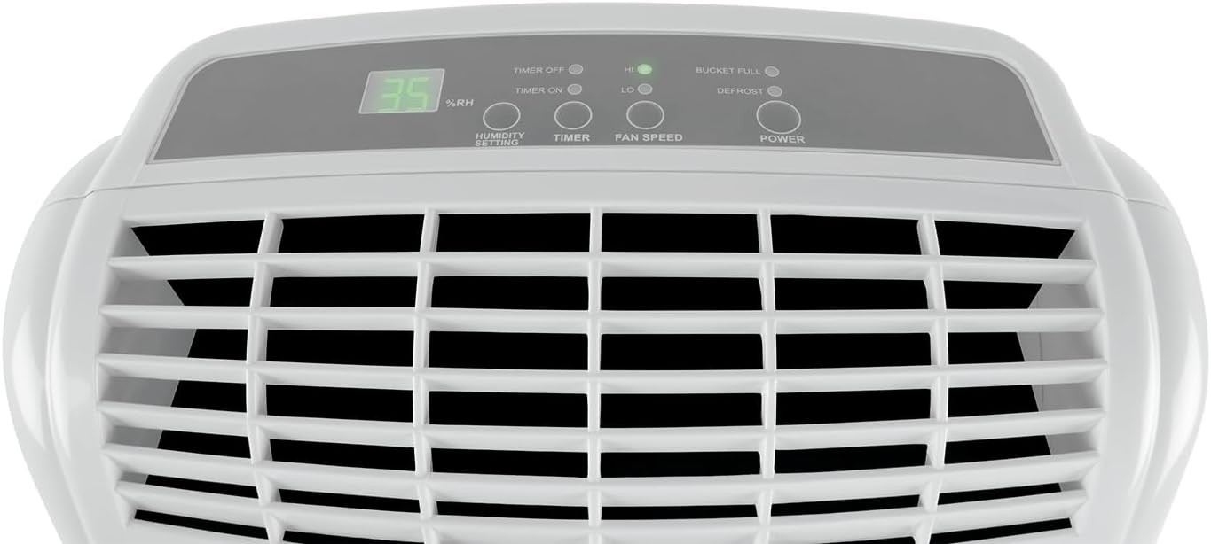 Orbegozo Dh 2070 - Deumidificatore con capacità di deumidificazione di 20 l/giorno, refrigerante R290, serbatoio 3,6 l, area di applicazione 120 m2, sistema anti-congelamento, 420 W, bianco