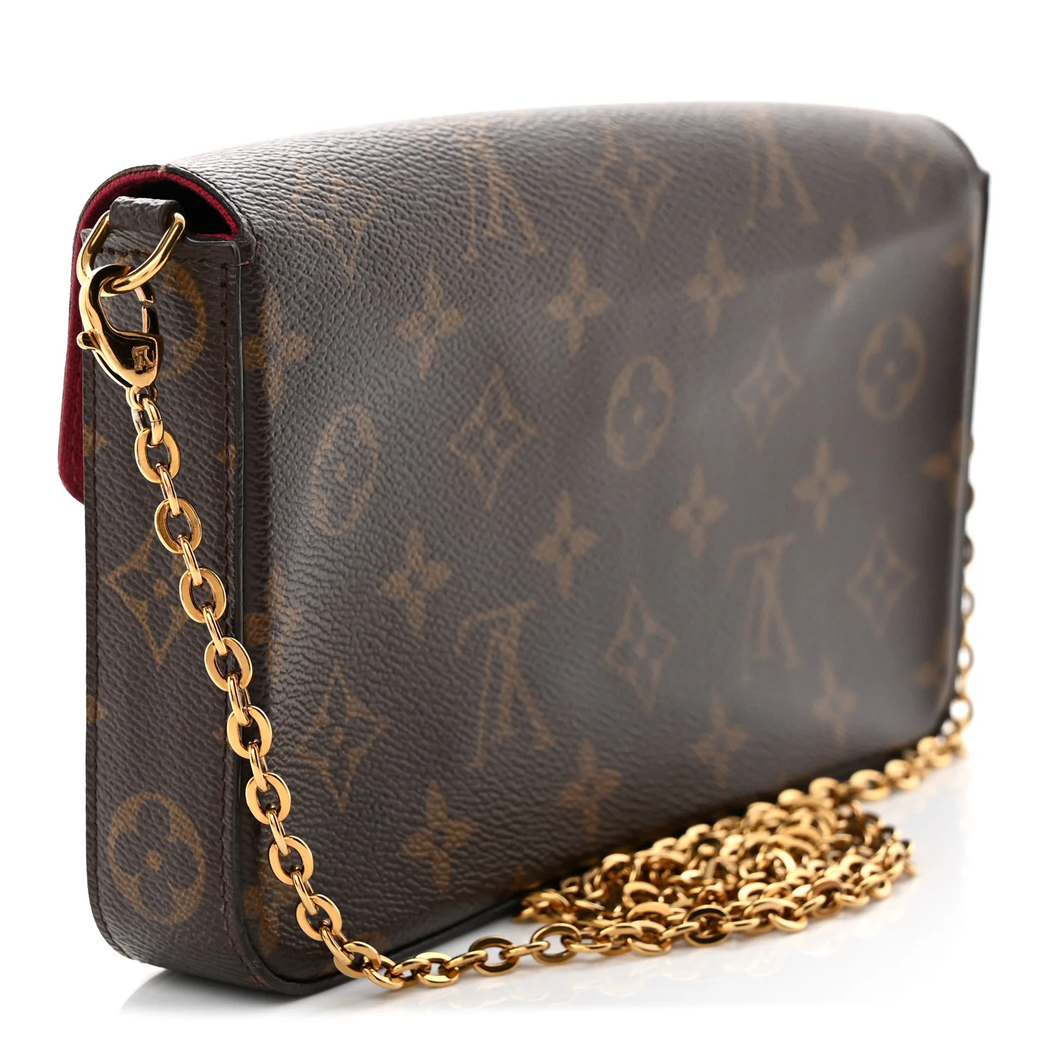 Monogram Pochette Felicie Chain Wallet Fuchsia - Top Club